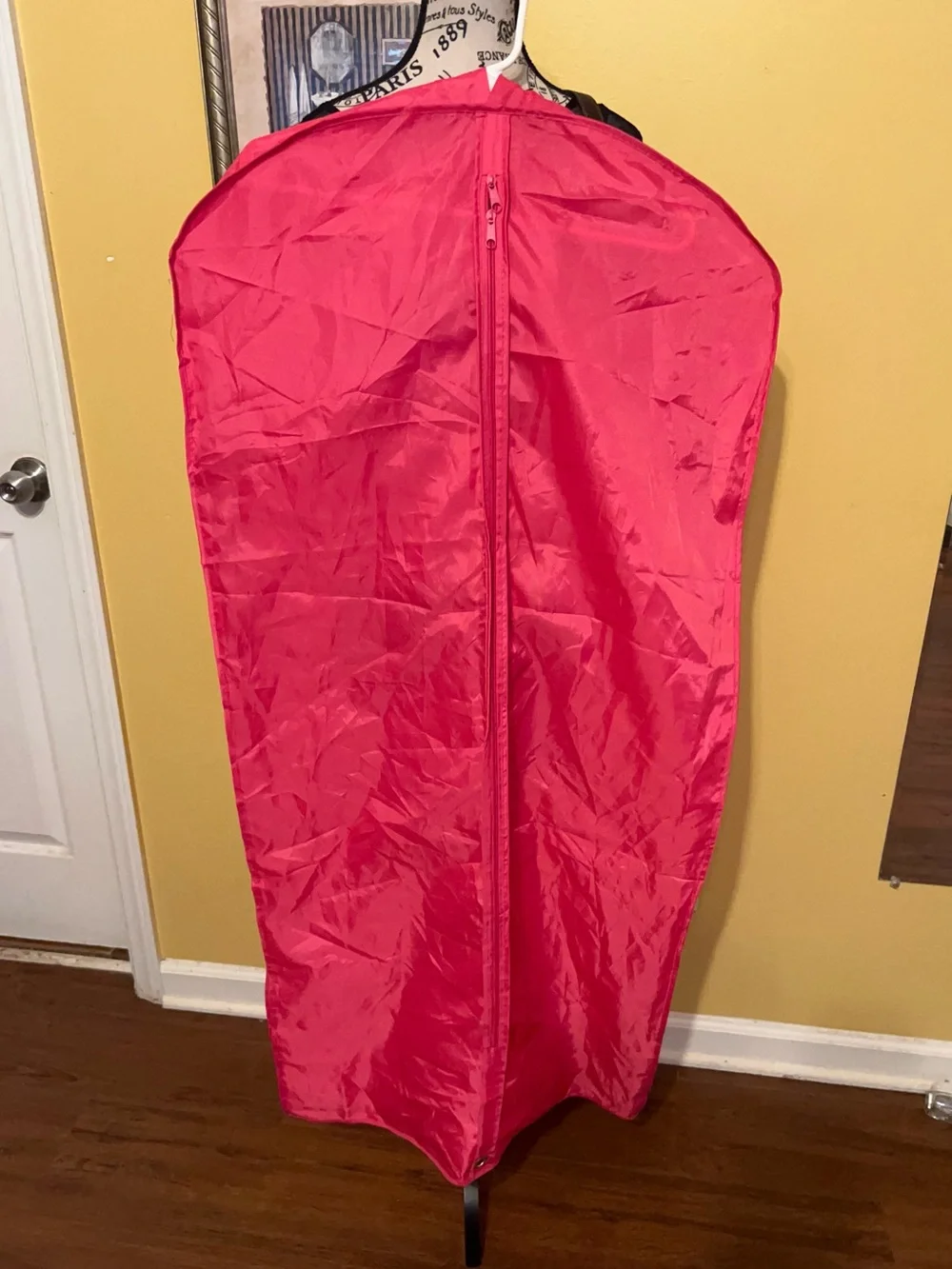 KATE SPADE PINK NYLON DOUBLE ZIP XL GARMENT BAG 48.5